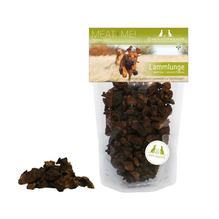 Cheny & Friends - Wholesale Pet Treats - Dog - MeatMe! Training Snack Lamb Lung0