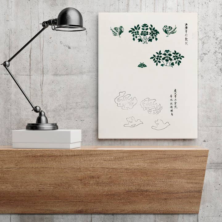 Rock Paper Scissors Wall Art – wholesale Konsttryck – Vintage Japanska Träsnitt Tryck Nr 101