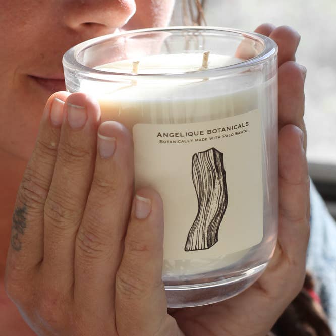 10oz Essential Oil Candles for wholesale by Angelique botanicals