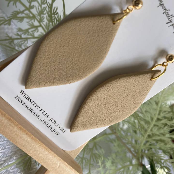 Tan Teardrop for wholesale by Elia-Joy Boutique