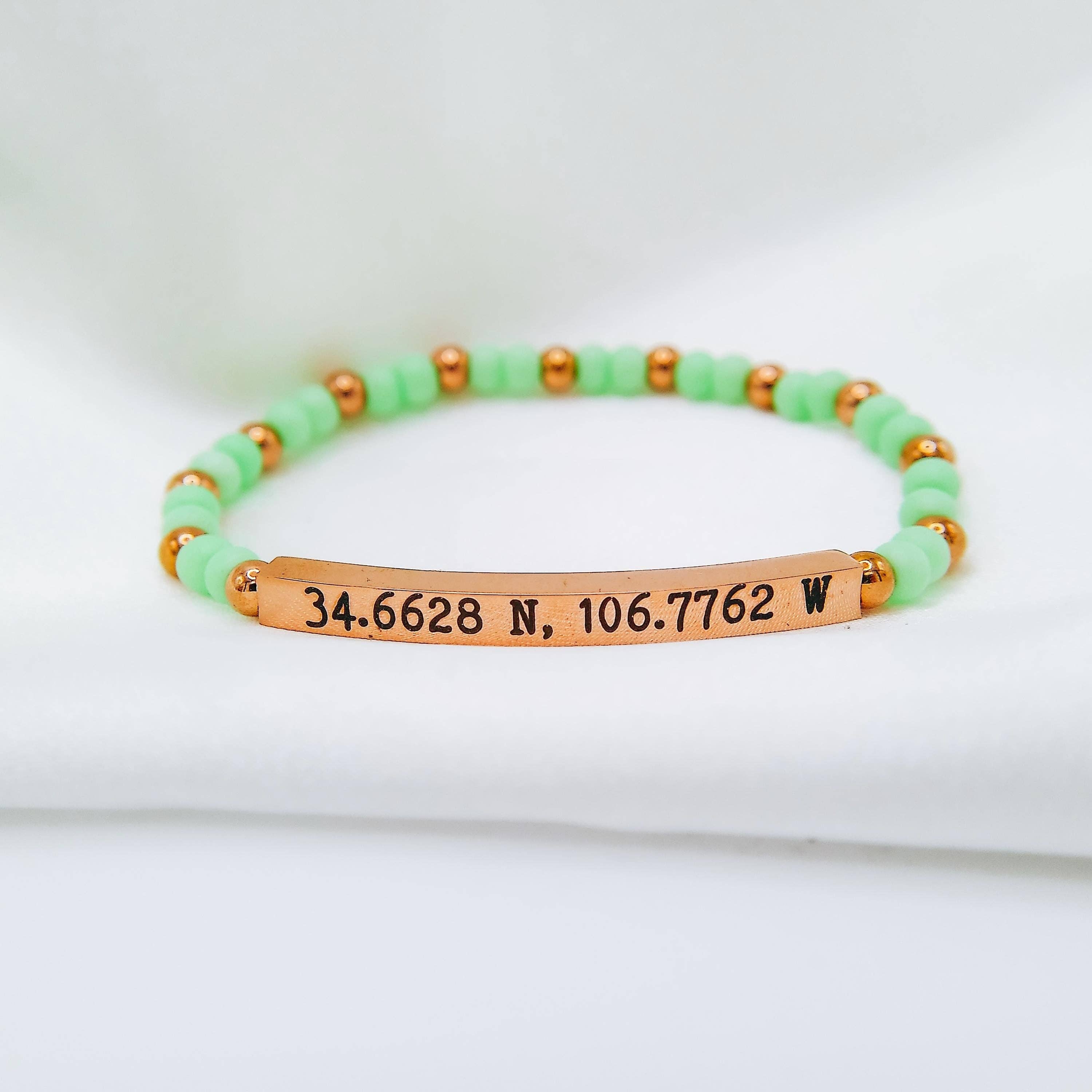 Avy + Tay - Wholesale Beaded Bracelet - CUSTOM ENGRAVED BEADED BRACELET1