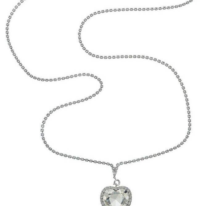 AMORE HEART SWAROVSKI BACK CHAIN for wholesale by Epona Valley