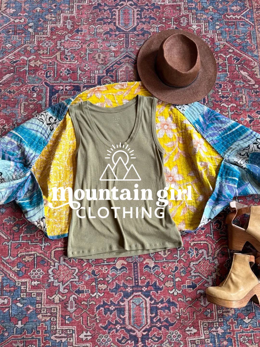 Mountain Girl Clothing - Wholesale Wrap - Women's - Upcycled Reversible Kantha Bolero Shawl 4