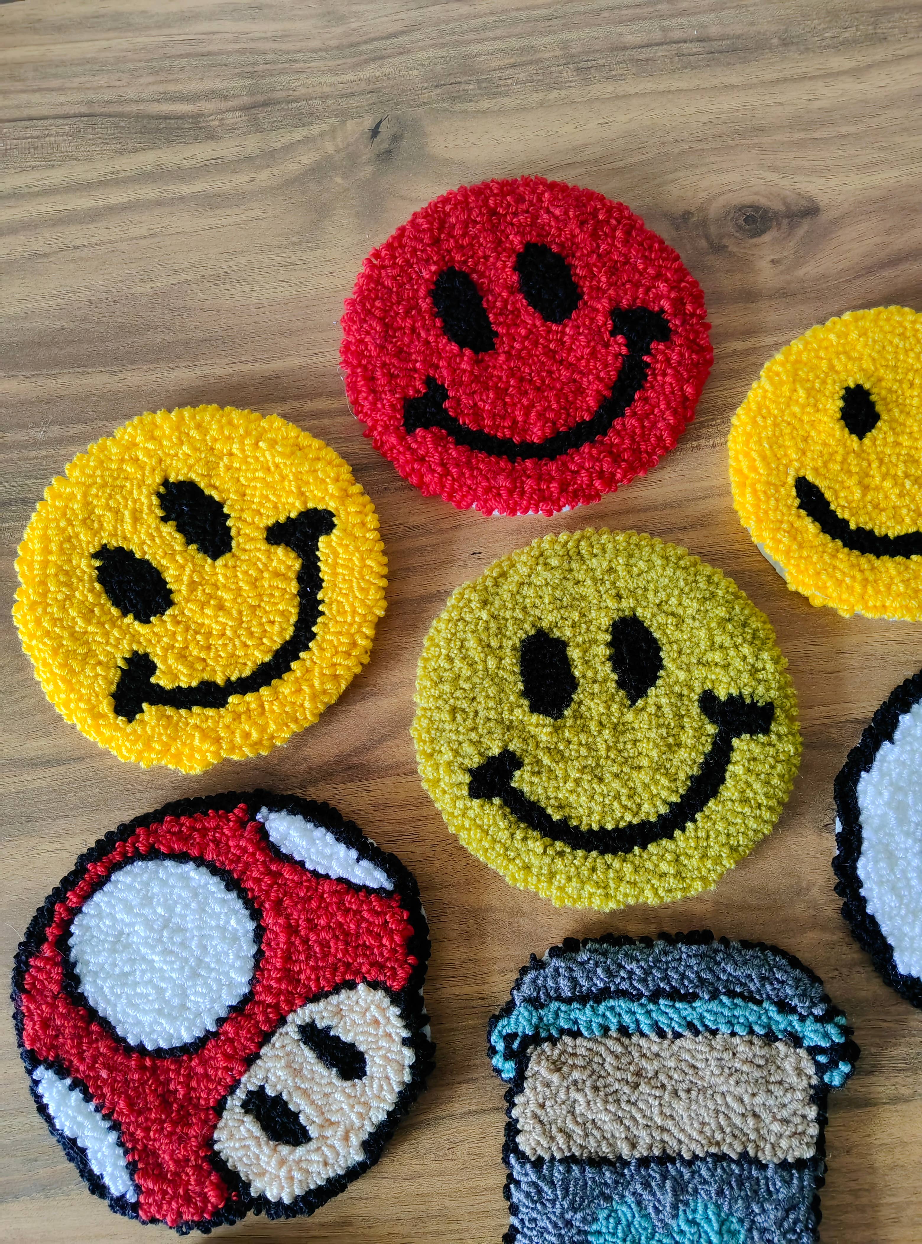 despinacrafting - Wholesale Coasters - Punch Needle Mug Rug, Coffee Coaster7