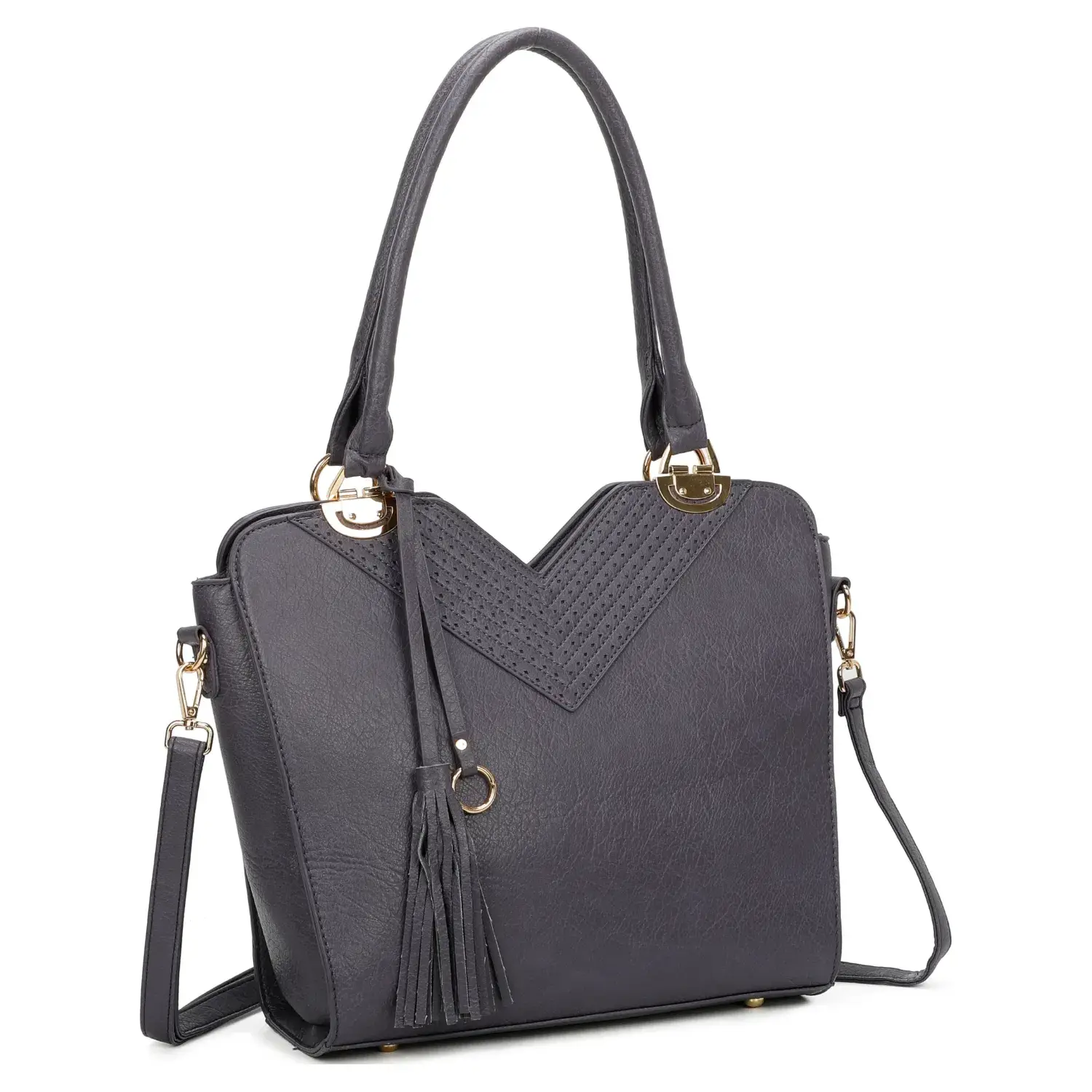 Superbia - Wholesale Tote Bag - Women's - Superbia Large Front Laser Cut Tassel  A4 Tote Bag +Dust Bag0