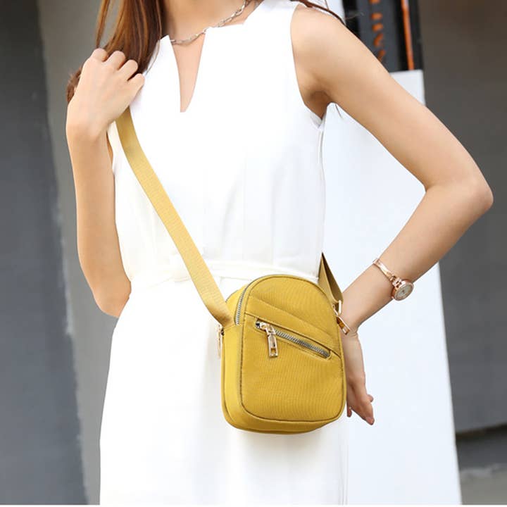 ACCITY - Wholesale Messenger Bag - Women's - TRENDY OXFORD ONE SHOULDER MESSENGER BAG_CUAB00345
