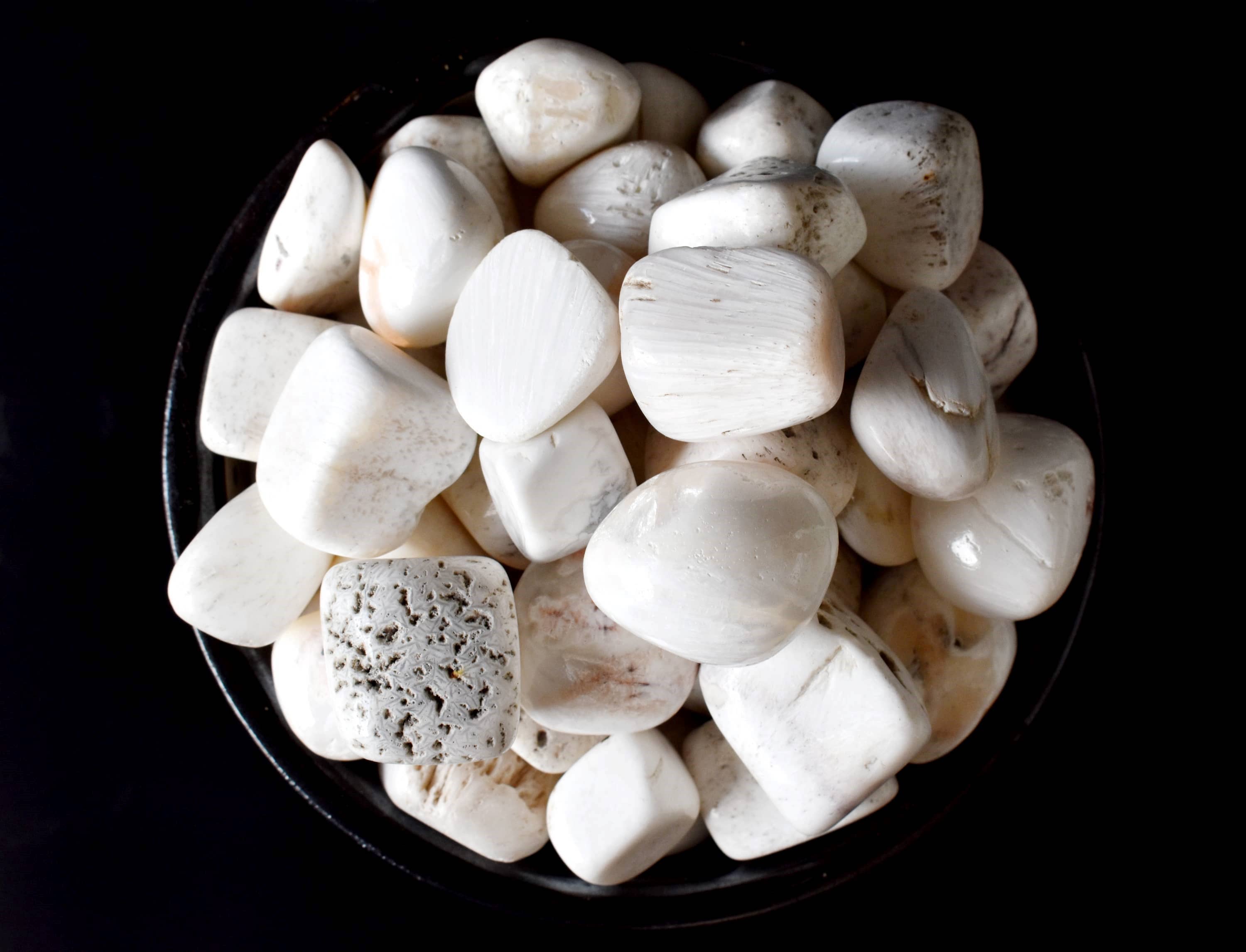 Soothing Crystals – wholesale Spiritual stone/crystal – 1Pc Tumbled Stones | Scolecite | Healing Crystals Stones7