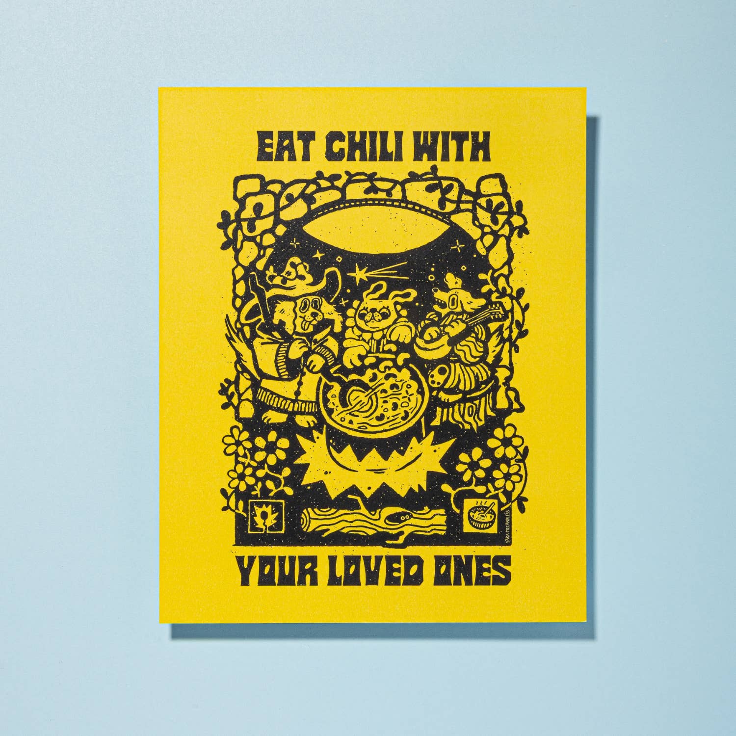 Sara McCandless Illustration - Wholesale Art Print - Chili Print