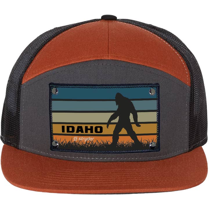 Idaho Bigfoot RCH168 Charbon de bois et orange brûlé pour la vente par Stryder Gear