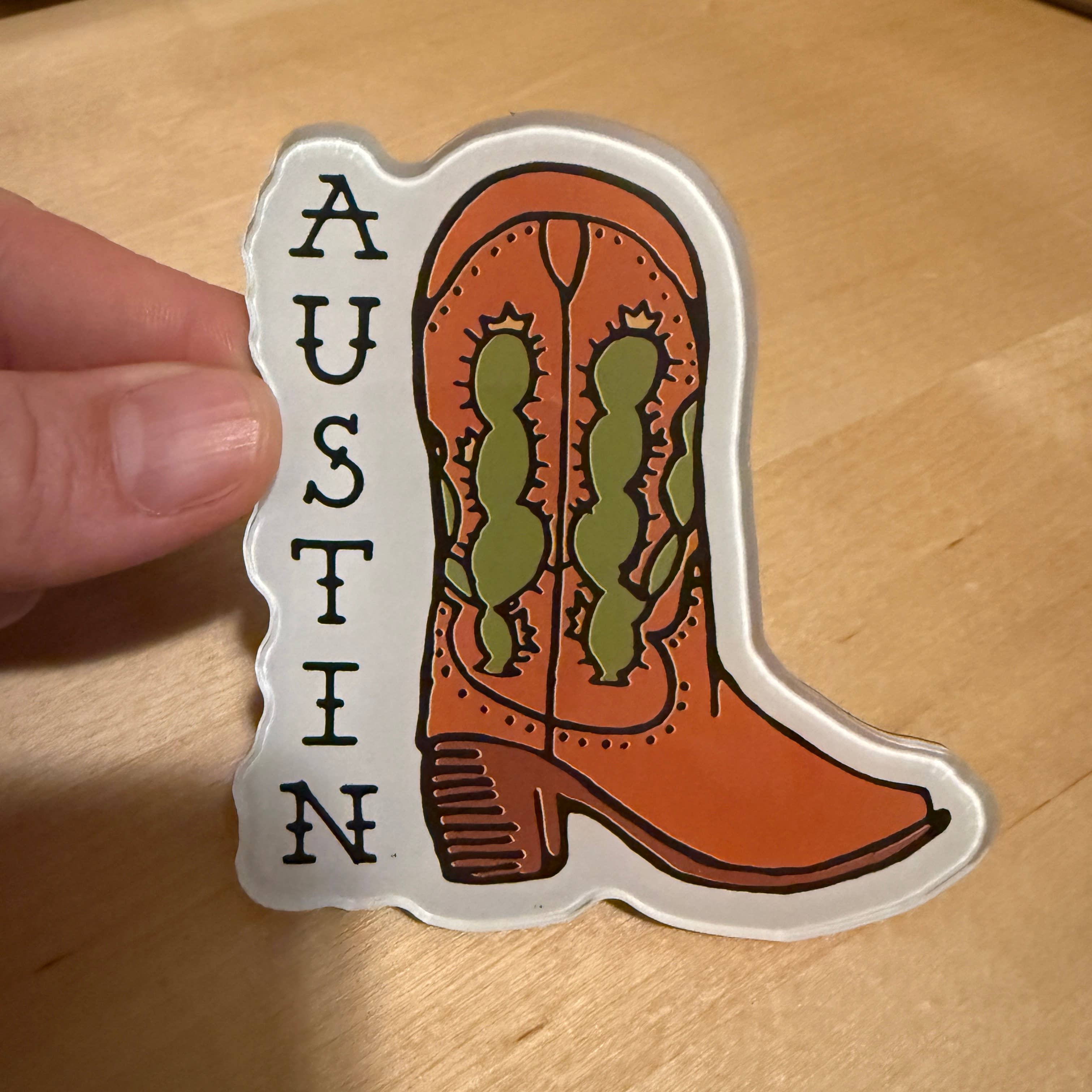 The Sticker Box | Texas Inspired Stickers & Magnets – Íman por atacado – Íman de Acrílico de Austin, Texas – Favorito da Loja de Souvenirs & Presentes23