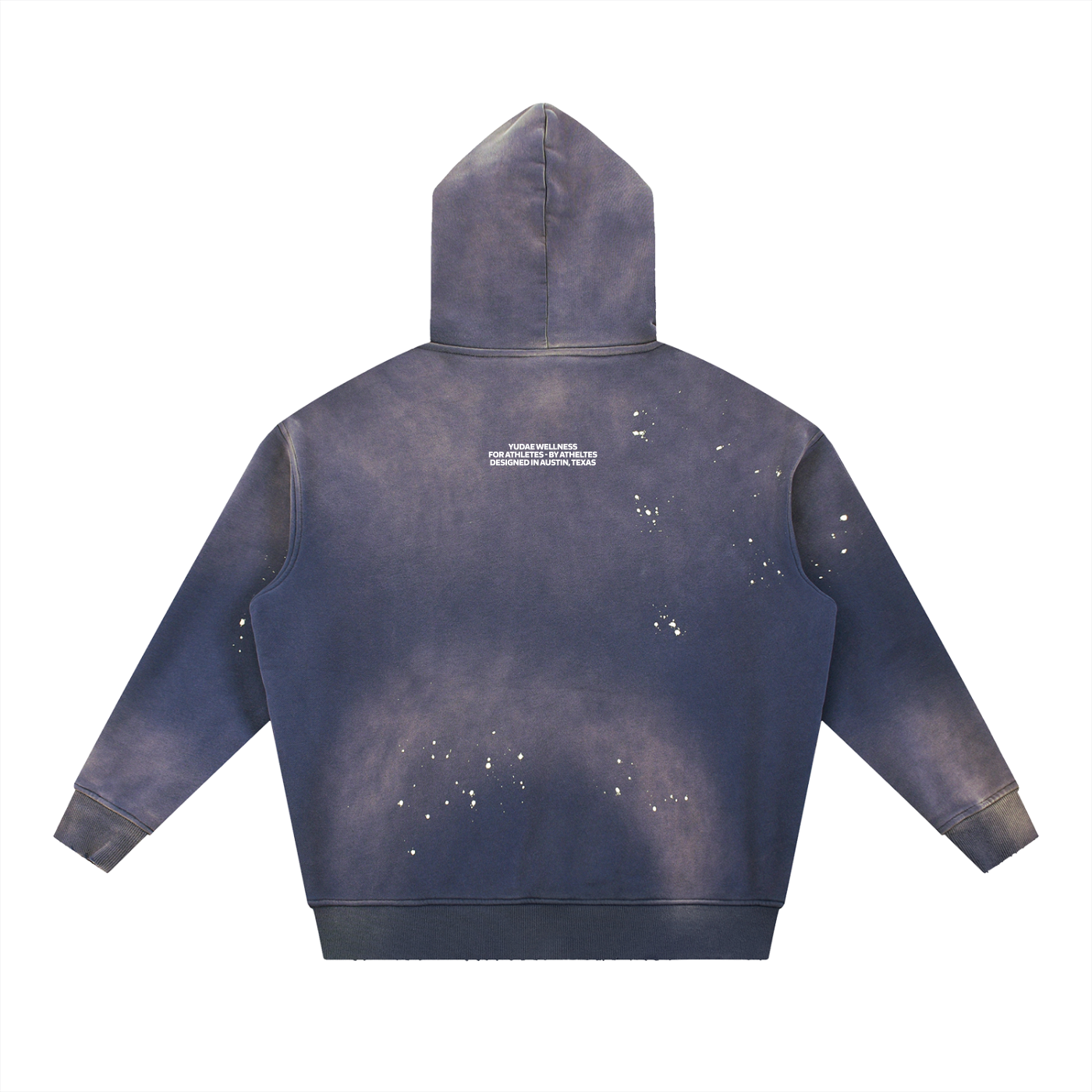 YUDAE - Wholesale Hoodie - Unisex - Vintage Washed Frayed Fleece Hoodie7