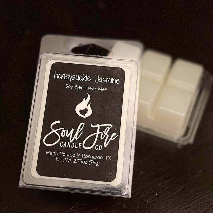 Cire de chèvrefeuille de jasmin pour la vente par Soul Fire Candle Company