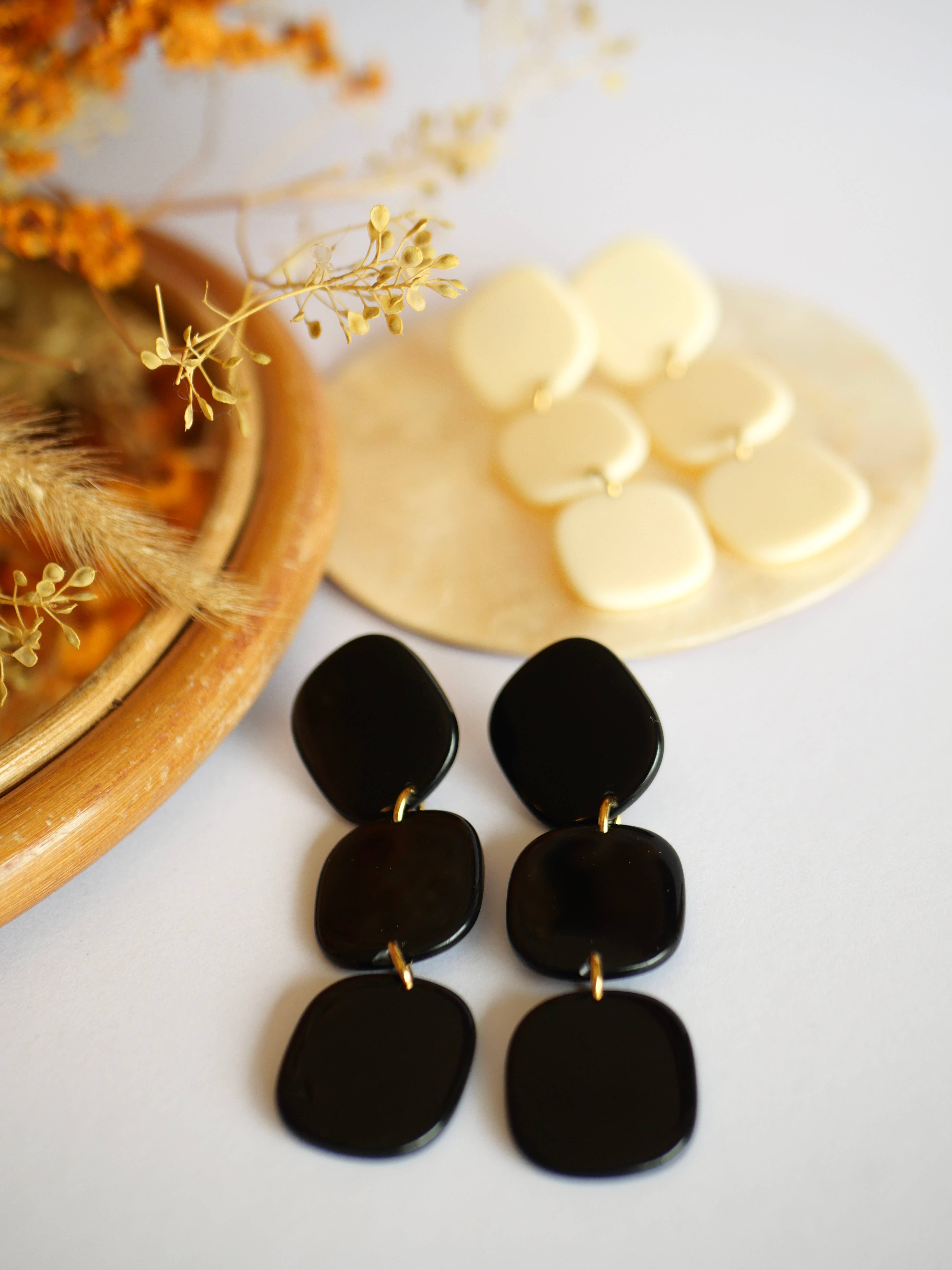 Azeria Création - Vente Boucles d'oreilles pendantes - Boucle d'oreilles Maxine9