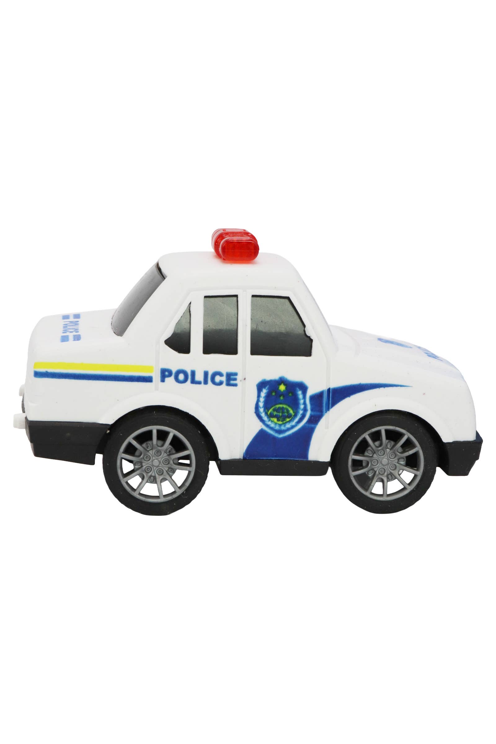 Cap Zone – Engroshandel Legetøjsbil/lastbil - Børn – Politibil Diecast Miniature Legetøjsbil m/ Displayboks - 12 stk.5