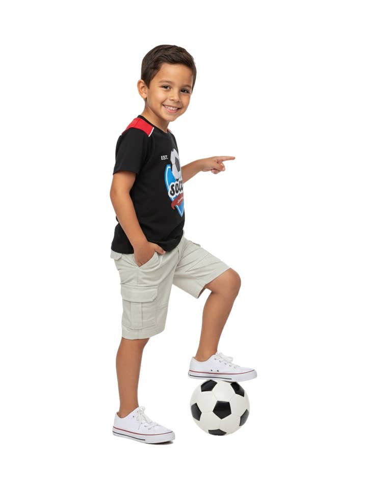 Unik - Wholesale Top & Short Set - Kids - Soccer Short Set 10-147