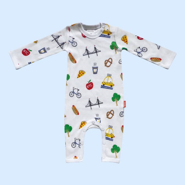 Estella Organischer Big City Babystrampler (Handgemacht) für den Großhandel von Estella