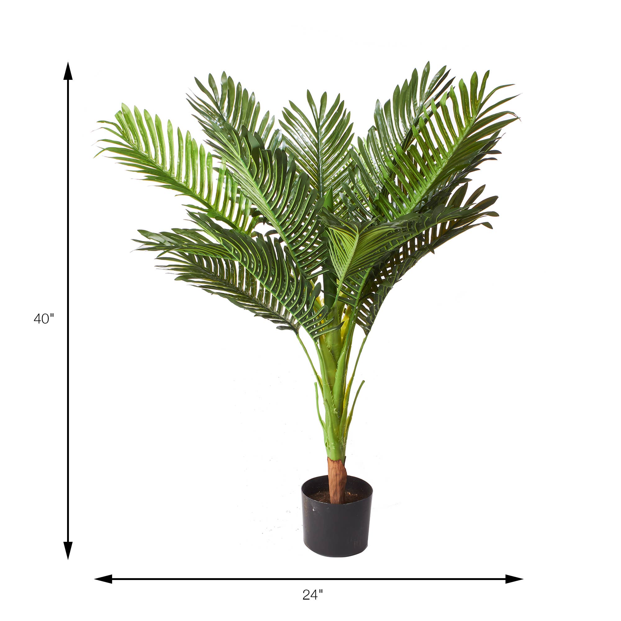 Portofino International Trading, USA - Wholesale Artificial Plant - Artificial Potted Areca Palm Tree1