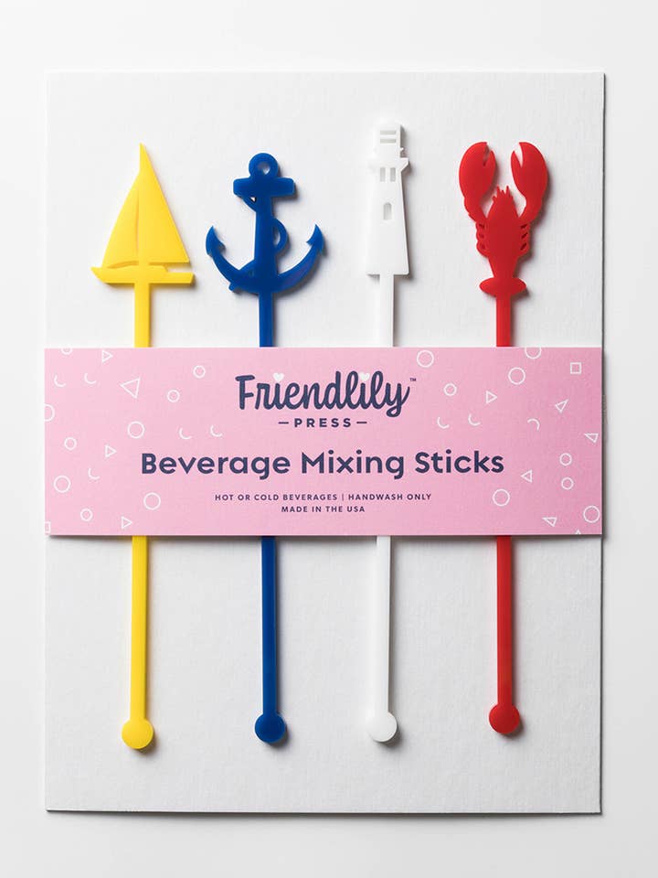 Northeast Acrylic Collection for wholesale by Friendlily Press