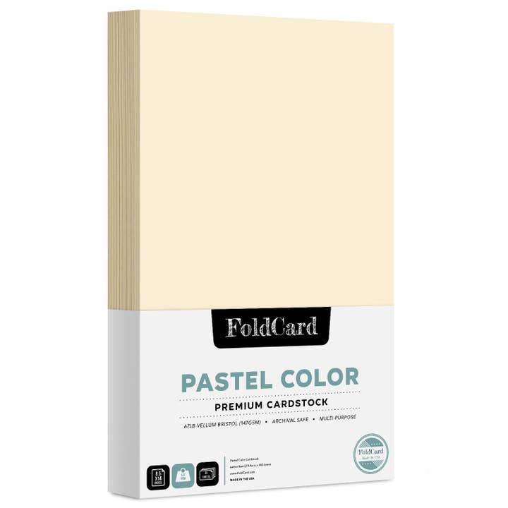 Fine Cardstock - Vente Matériels de bricolage - Papier cartonné couleur pastel de qualité supérieure — 11 x 17 — 50 feuilles16