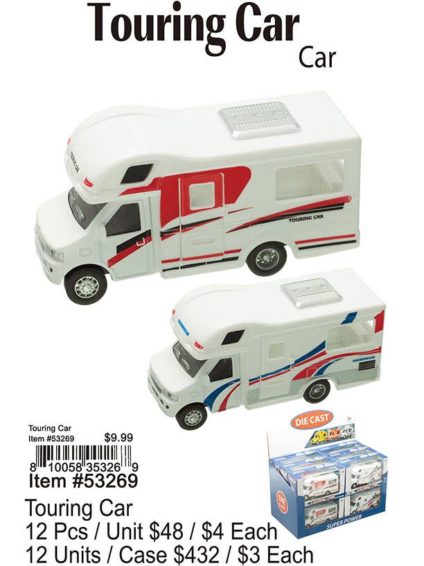 Touring Car for wholesale by Puka Creations