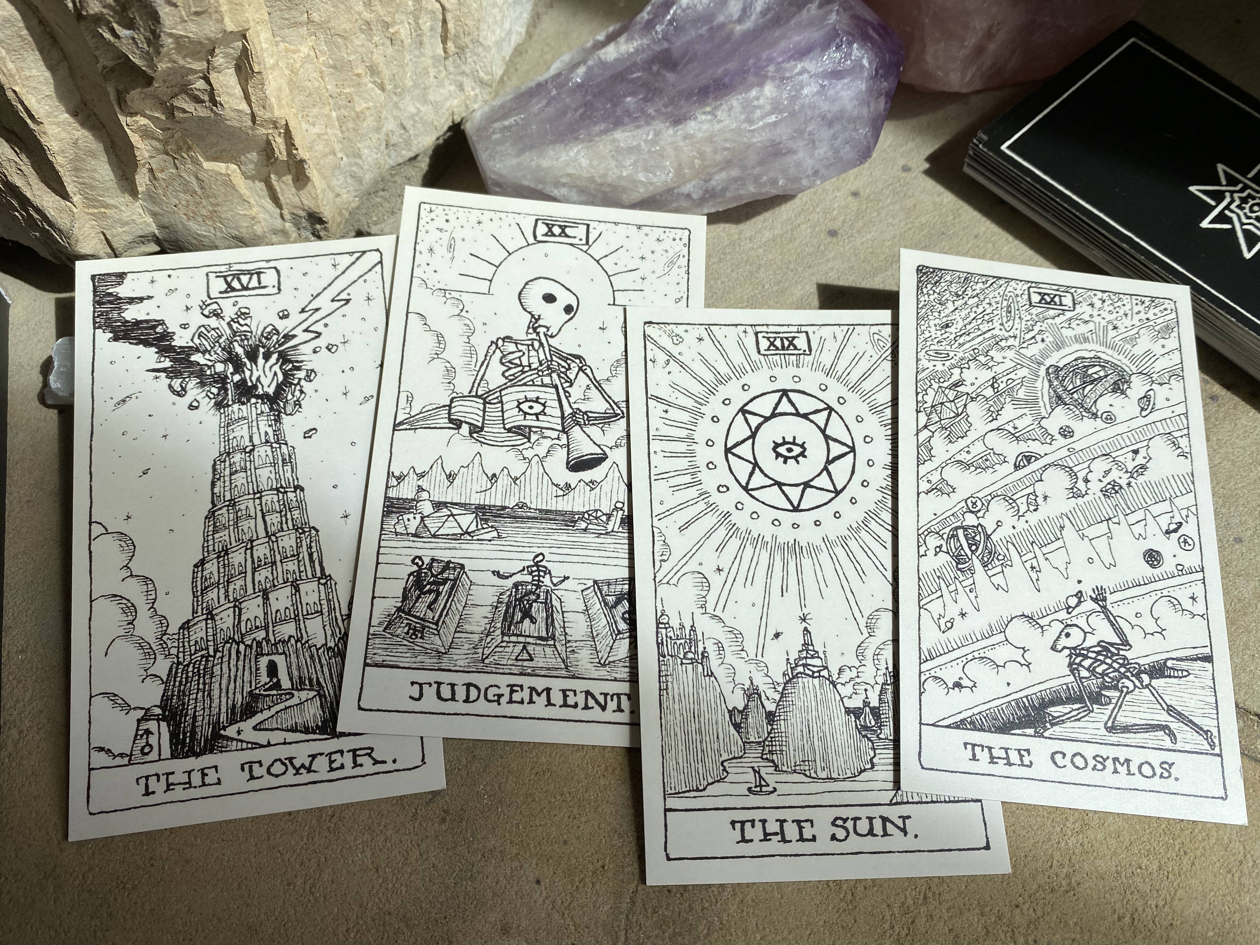 Cryptocartography - Wholesale Tarot Cards - Tarot Obscura6