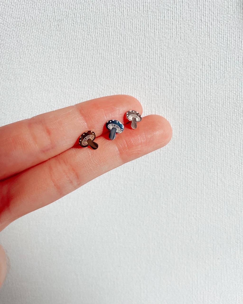 Dainty Little Tiny Things - Wholesale Stud/Post Earrings - Dainty Little Tiny Things | Groovy Mushrooms | Earring Studs6