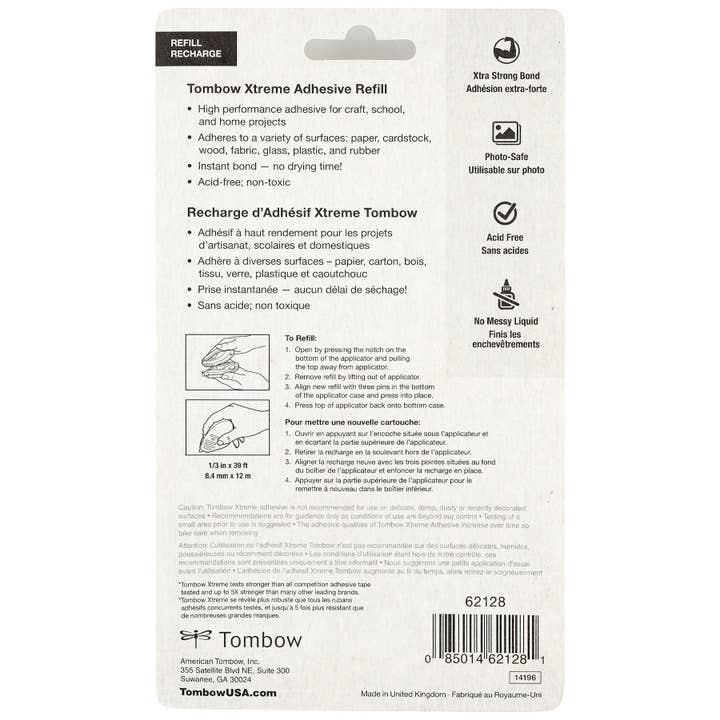 Tombow - Wholesale Glue - Tombow Xtreme Adhesive Refill