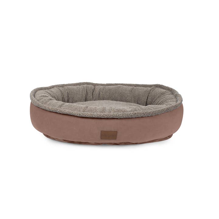 Carolina Pet Company - Wholesale Pet Bed - Dog - Microfiber and Tipped Berber Round Comfy Cup Dog Bed12