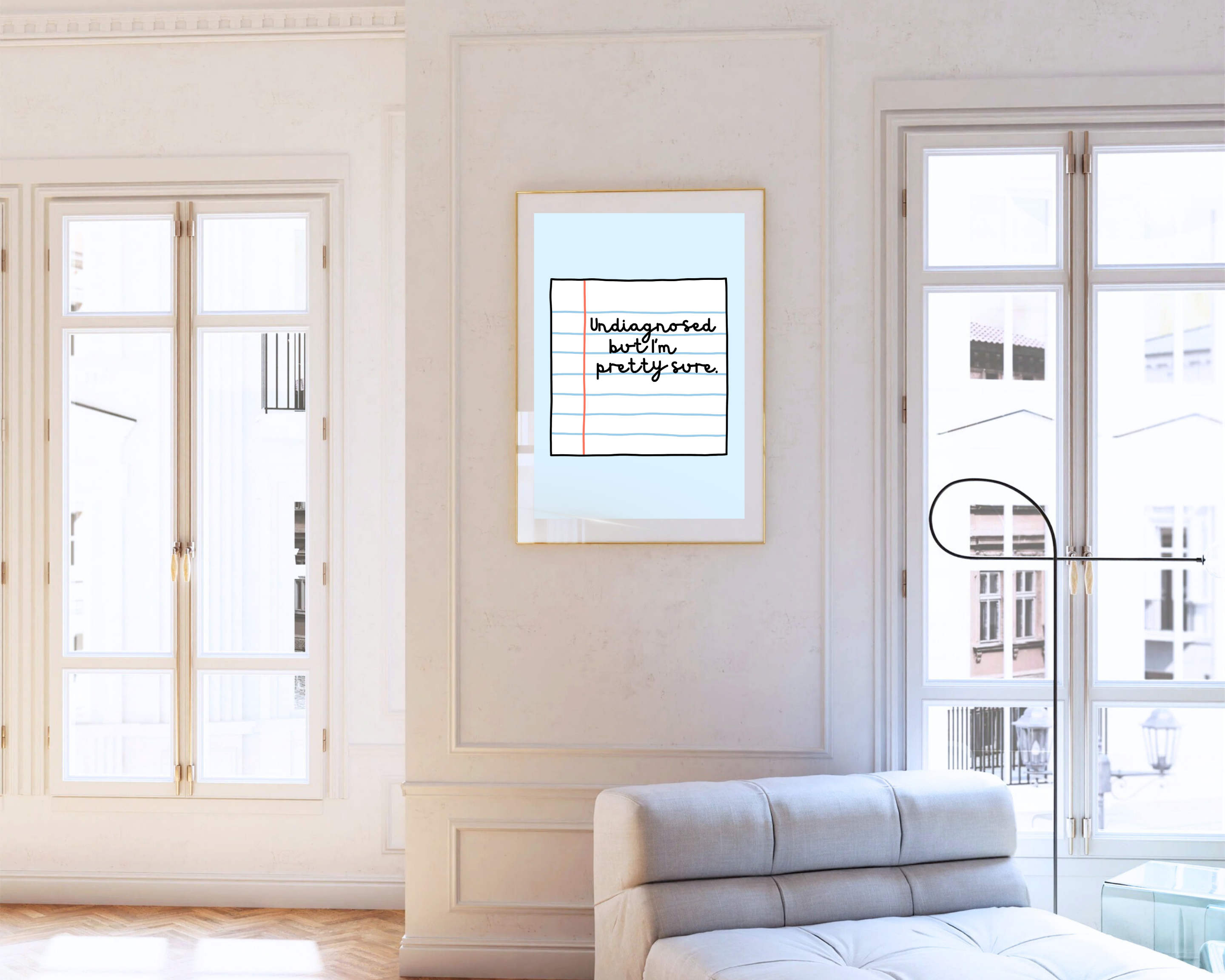 Olive Street Collective - Wholesale Art Print - Undiagnosed But I'm Pretty Sure Print8