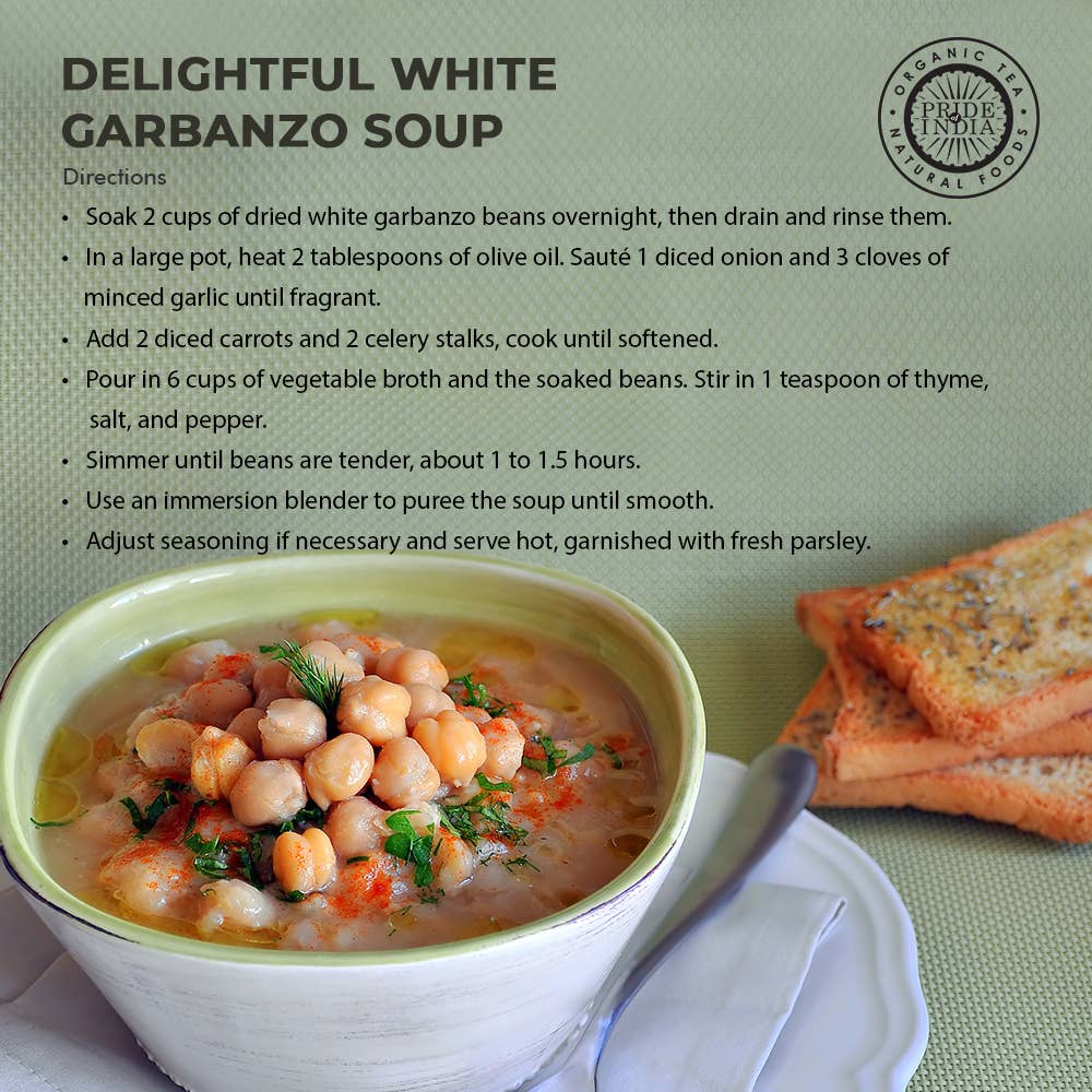 PRIDE INDIA BRANDS - Wholesale Beans - Whole White Garbanzo Beans6