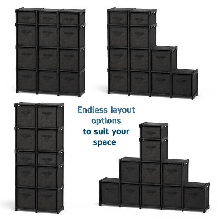 Clara Clark - Wholesale Storage Bin - Cube Storage Organizer