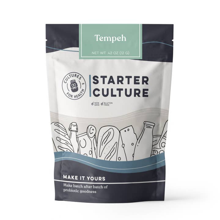 Tempeh Starter Culture (8 Count Case Pack) for wholesale by Cultures for Health