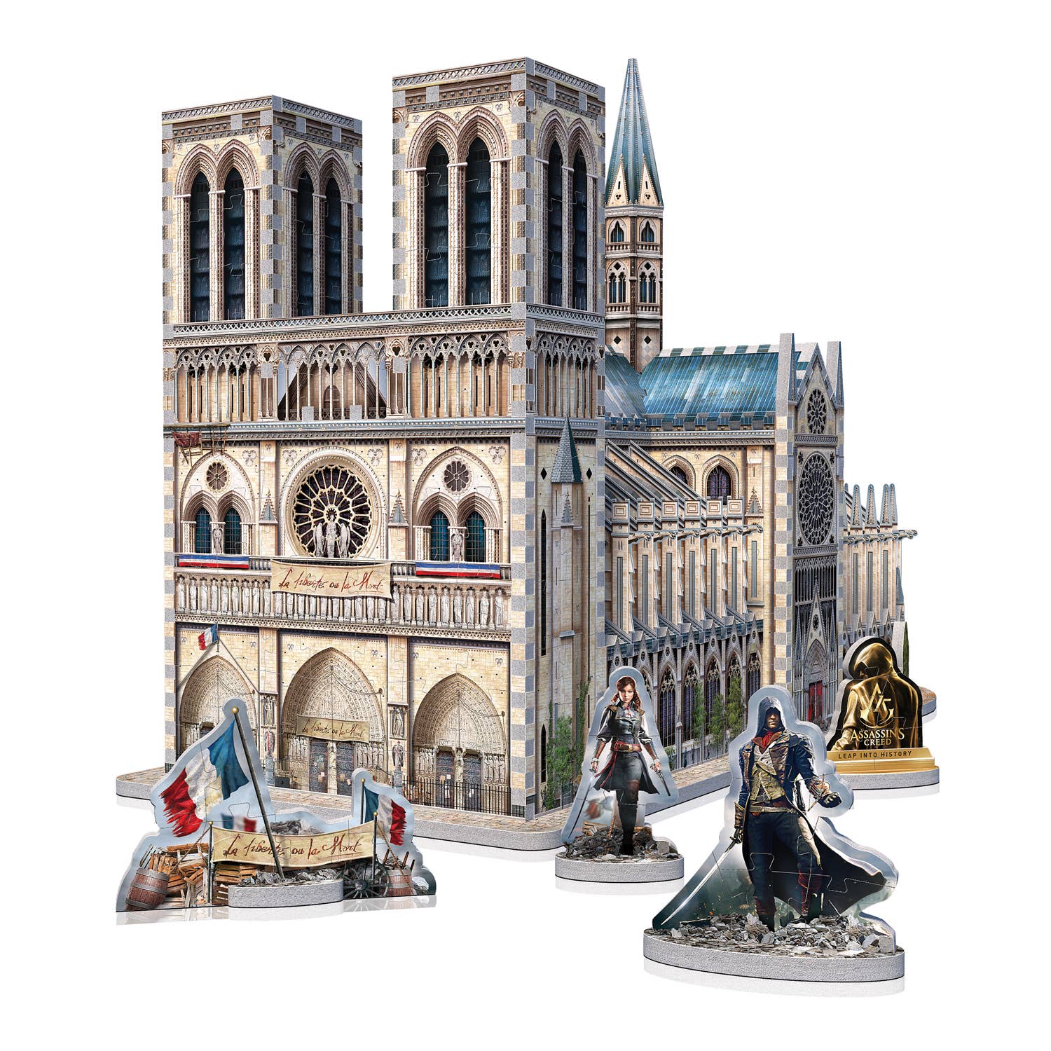 Wrebbit Puzzles Inc. - Wholesale Puzzle - Adult - Assassin's Creed Unity - Notre-Dame0
