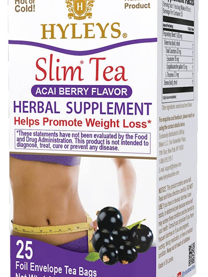 25 CT DE CHÁ SLIM SABOR A BAGAS por atacado de Mekor LLC