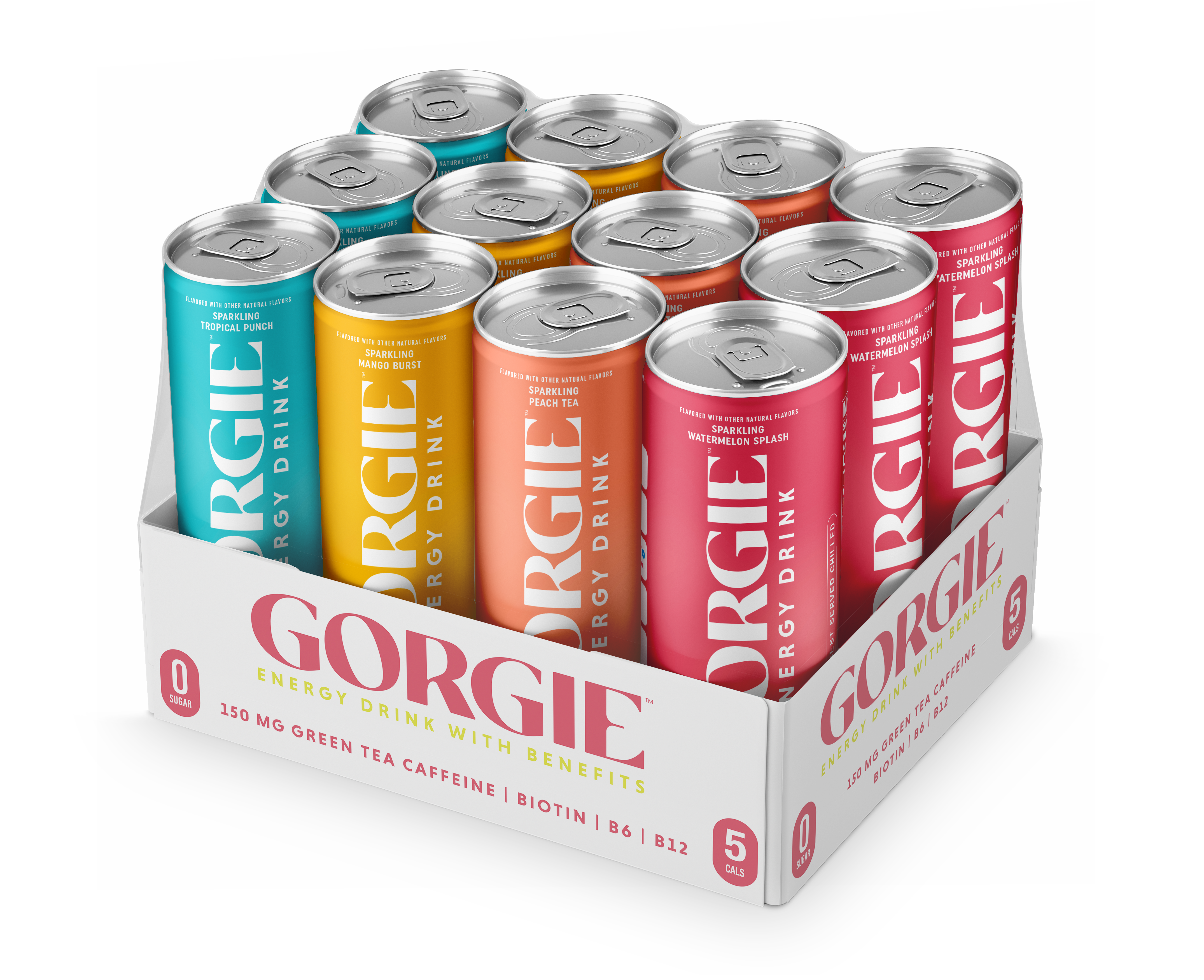 GORGIE - Wholesale Sports/Energy Drink - GORGIE Bestsellers Variety Pack Case0