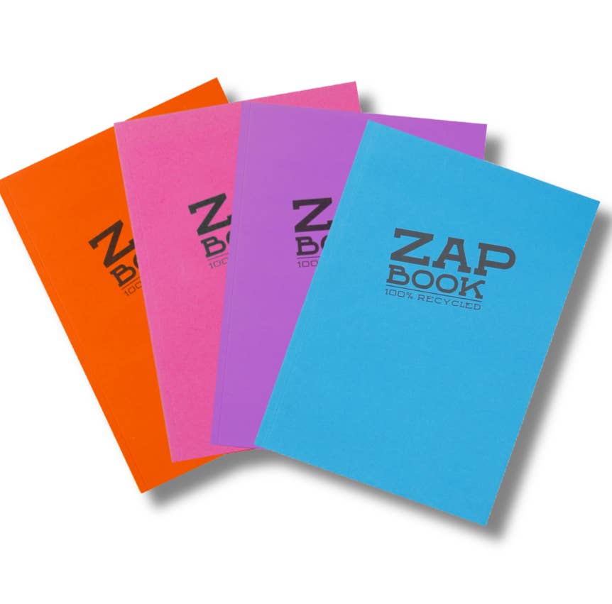 Exaclair - Wholesale Sketchbook/Sketchpad - Clairefontaine Zap Book - 100% Recycled Sketchbook/Notebook