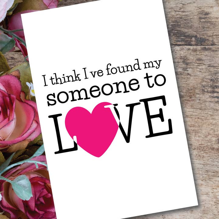 I Love You Greeting Card Digital Download Sarcastic Pun #2 for wholesale by S&Y Brand Paper co.