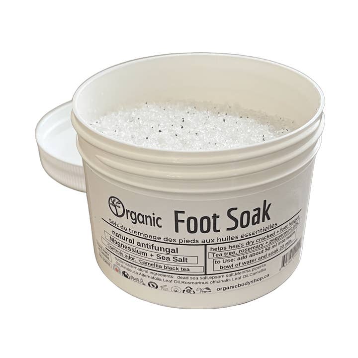 Imersão para Pés. Sais Naturais. Óleos Antifúngicos. 227g por atacado de Organic Body Shop
