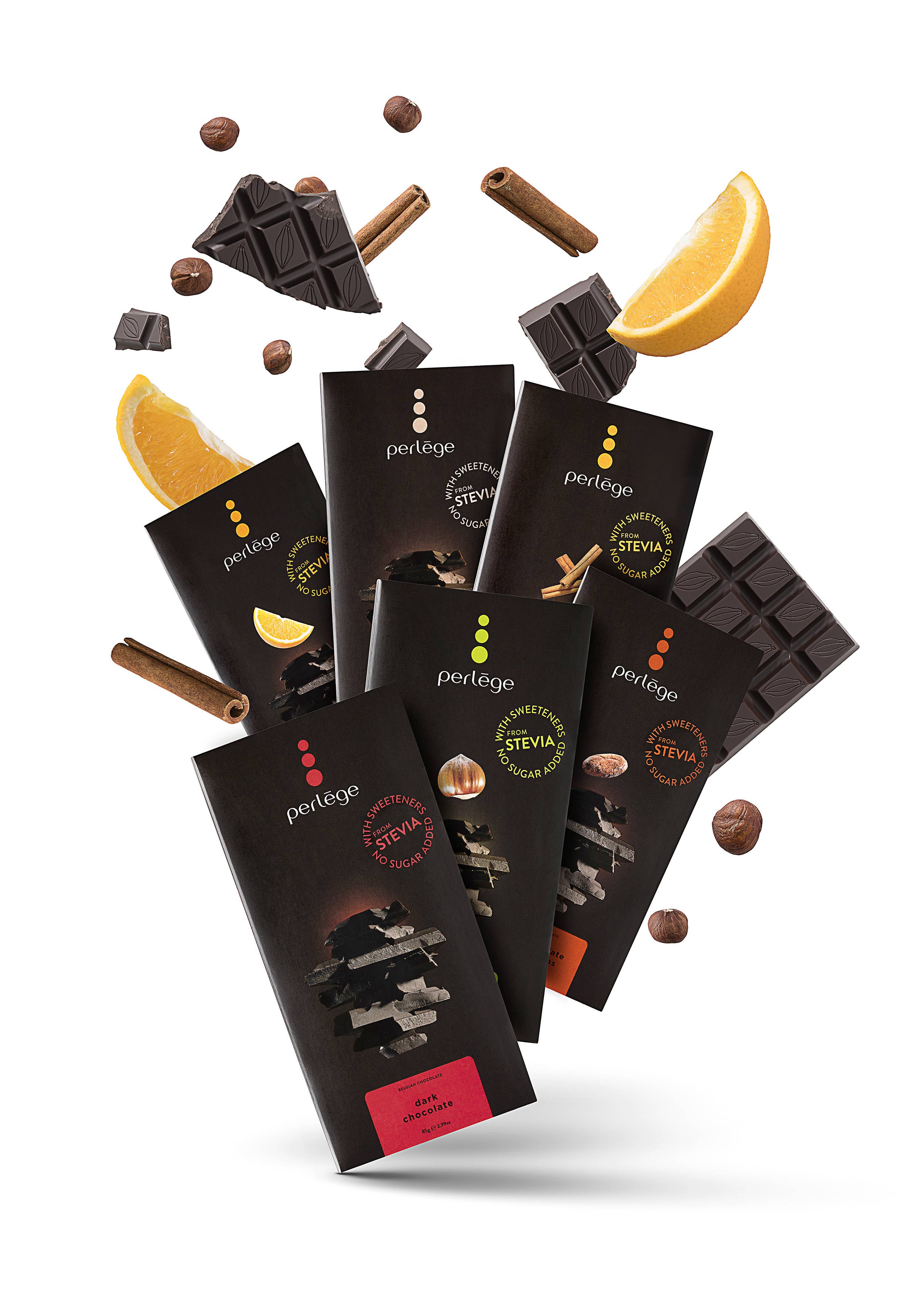 Perlège - Wholesale Chocolate - Dark Chocolate Bar (85g - pack of 12)1