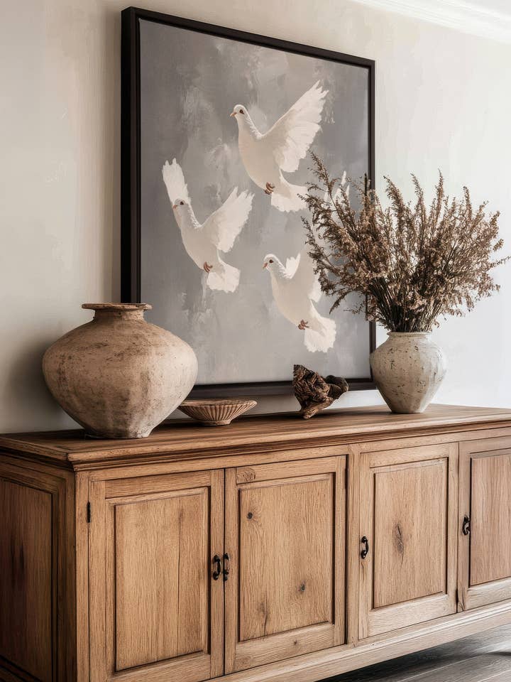 VOILE D'AZUR, oeuvre sur toile imprimée pour la vente par Oleka Canvas