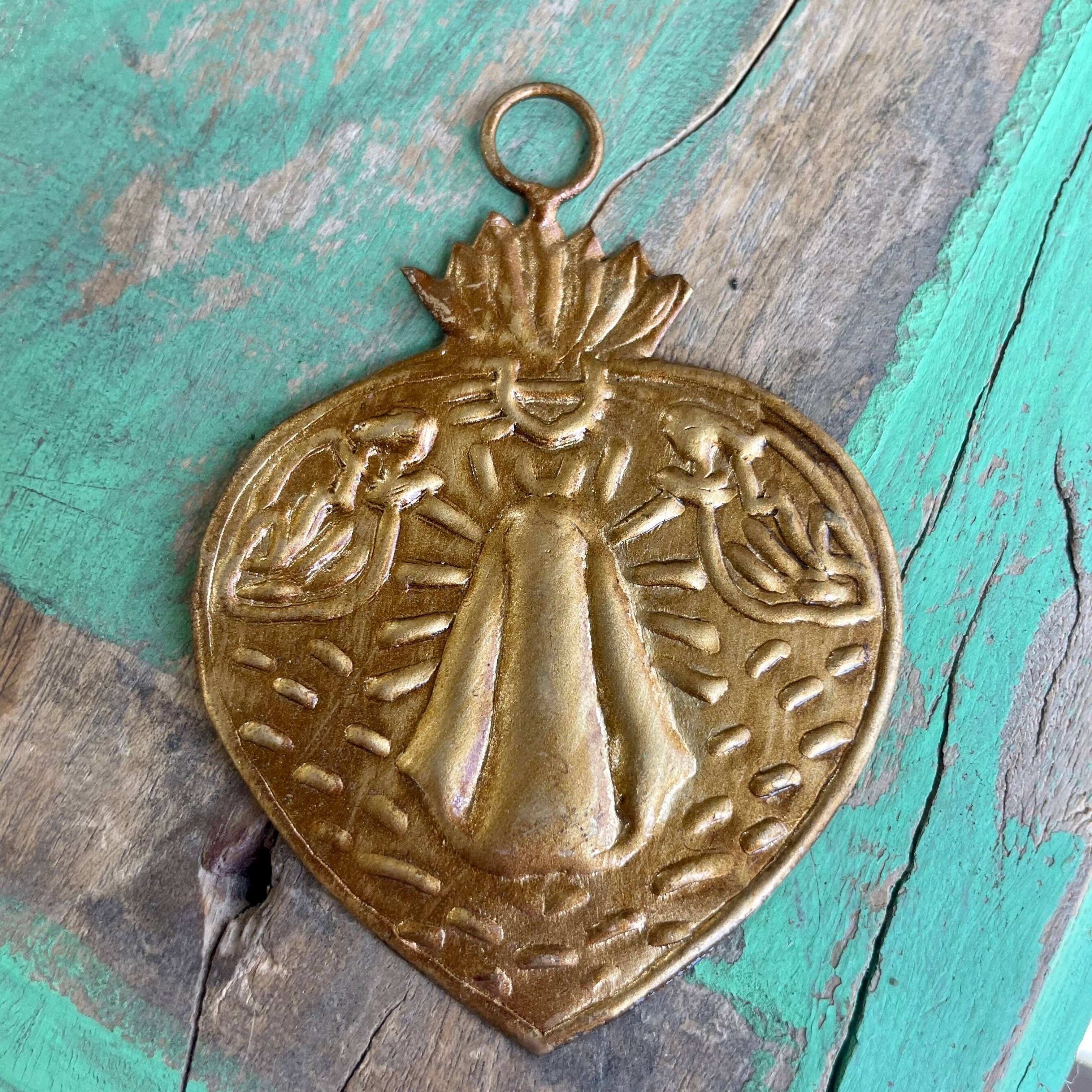 Love and Honor Jesus LLC – Pendente/pingente individual por atacado – Medalhões de latão20