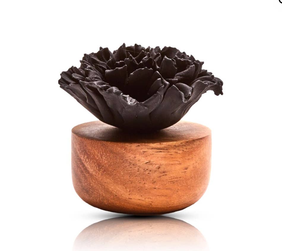 Anoq – wholesale Reed diffuser – Diffuseur de parfum - Rafraîchisseur d'intérieur, Fleur d'œillet - Couleur noire