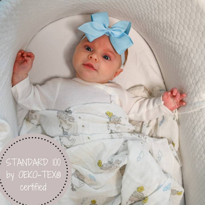 LollyBanks - Wholesale Swaddle - Baby - SomeBunny Loves You Baby Easter Swaddle Blanket