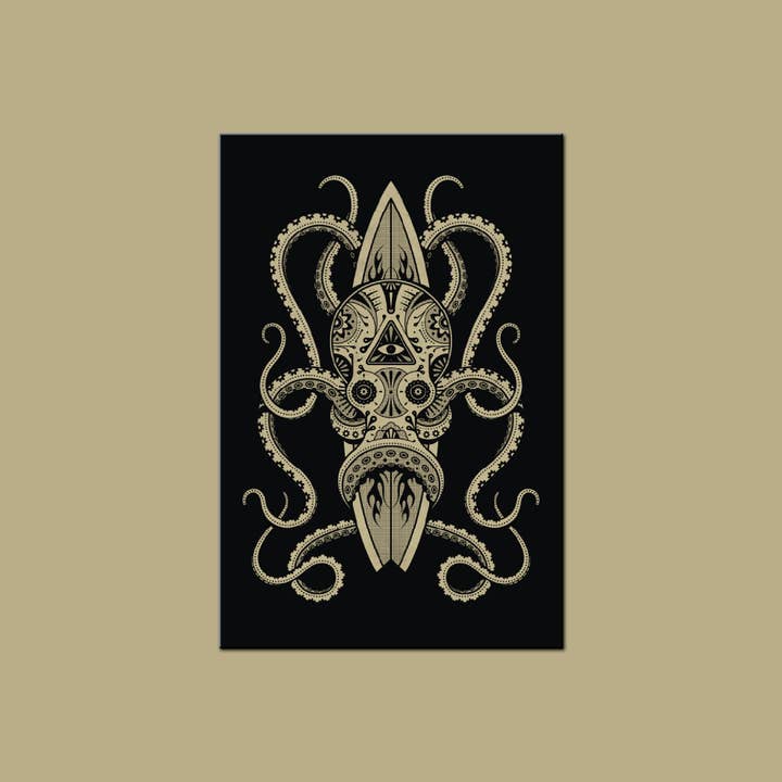 Carte postale : El Pulpo pour la vente par DKNG Studios