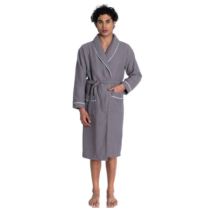 East'N Blue - Wholesale Robe - Unisex - Waffle Terry Turkish Cotton Unisex Bathrobe12