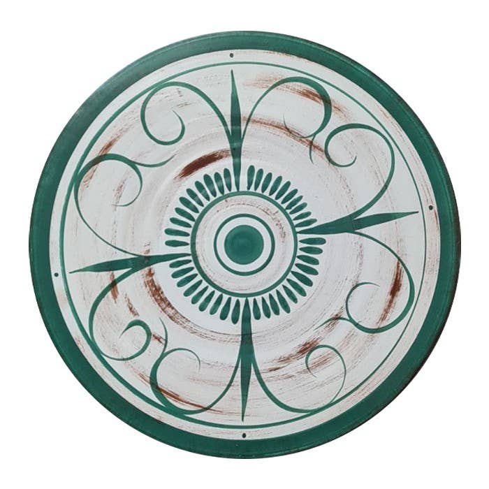 MOODONLINE – Arte de parede dimensional/3D por atacado – Decorativo, Cerâmica Artesanal, Placas de Parede Verdes, Penduramento de Parede3