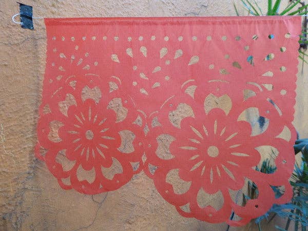 ArtMexico Ltd - Vente Fanion/guirlande - Guirlande corail artisanale pour décoration de mariage ou fête6