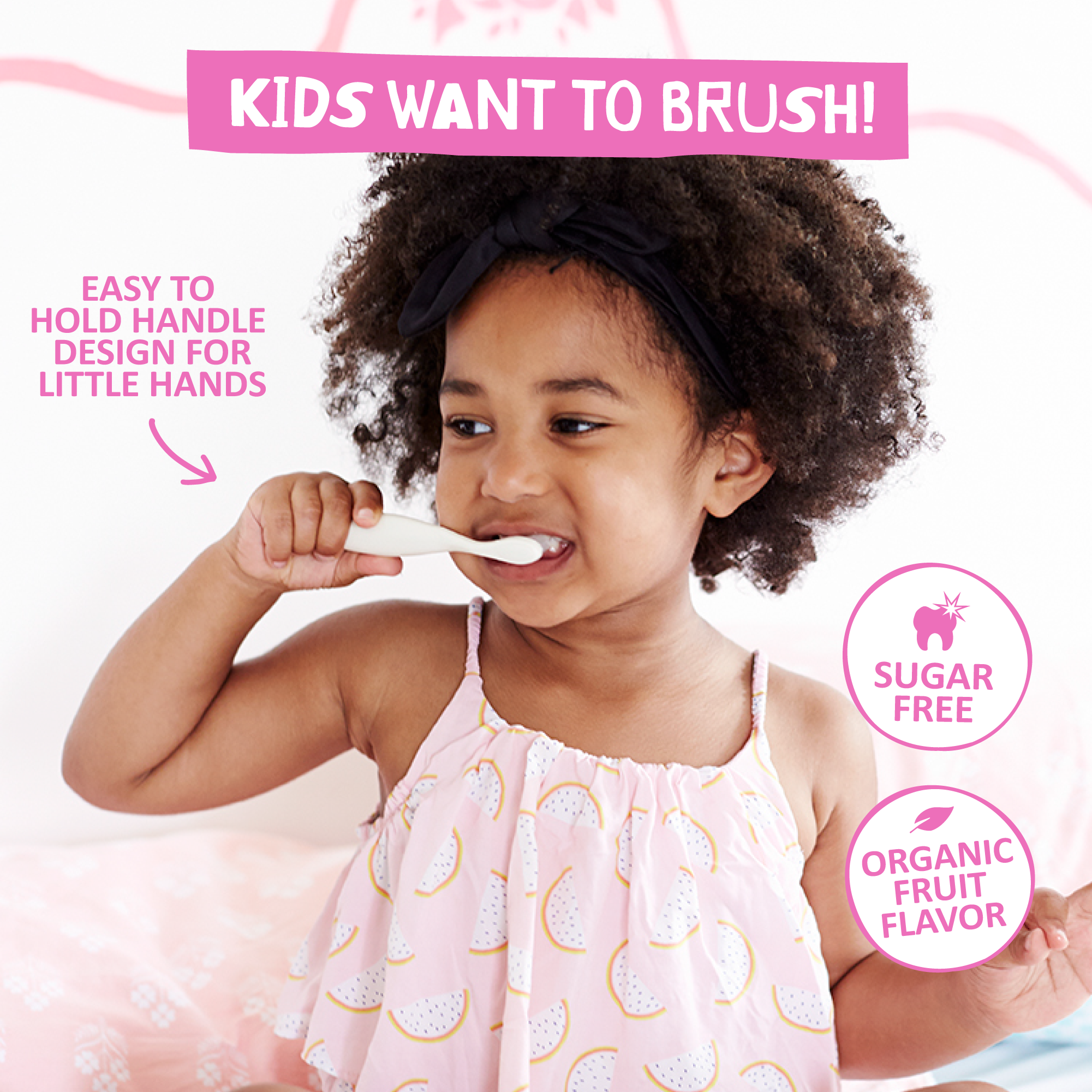 Jack N' Jill Kids - Wholesale Toothpaste - Jack N' Jill Natural Certified Toothpaste Berries & Cream 504