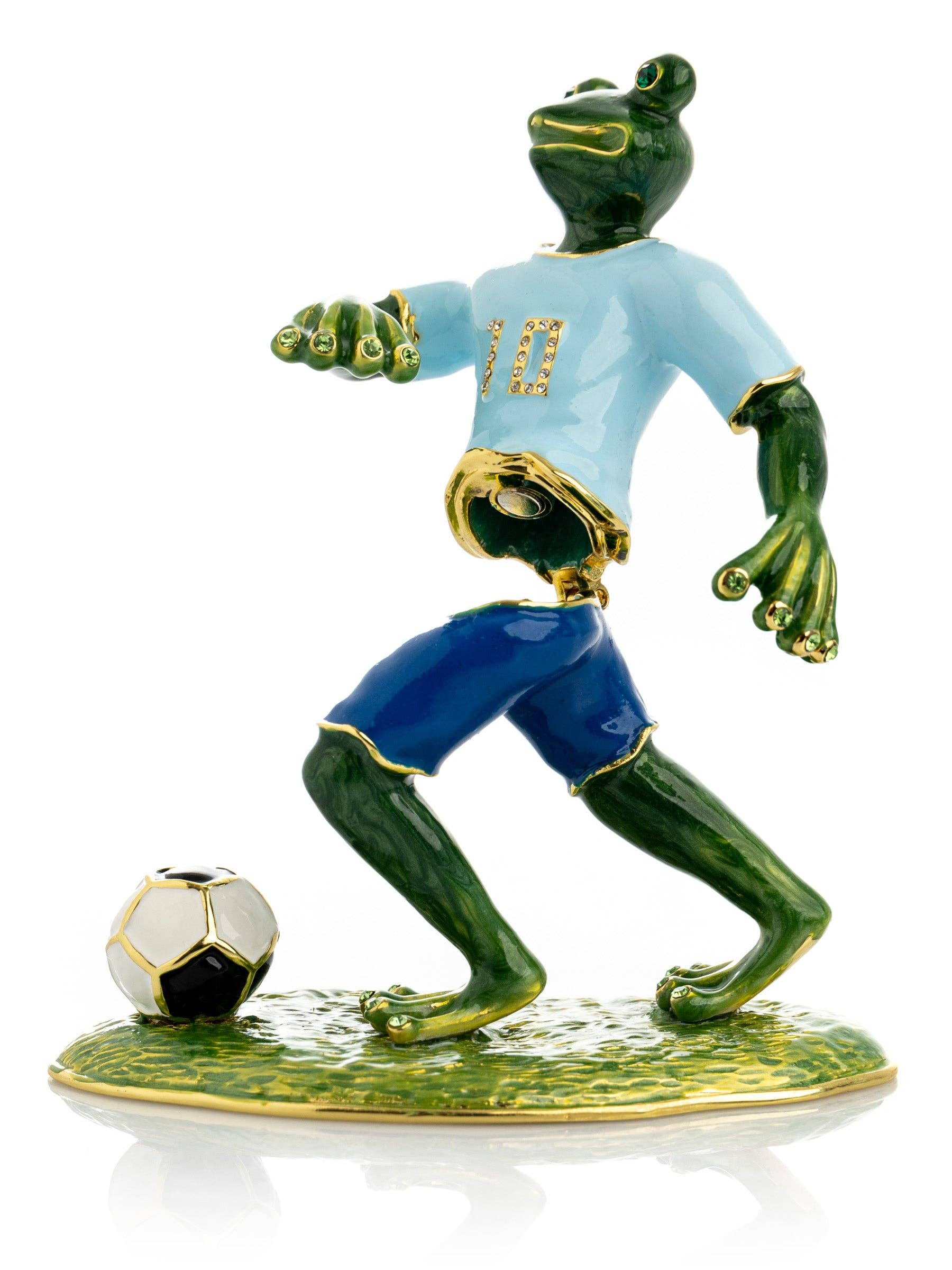 Keren Kopal - Wholesale Decorative Figurine - Frog Playing Football4