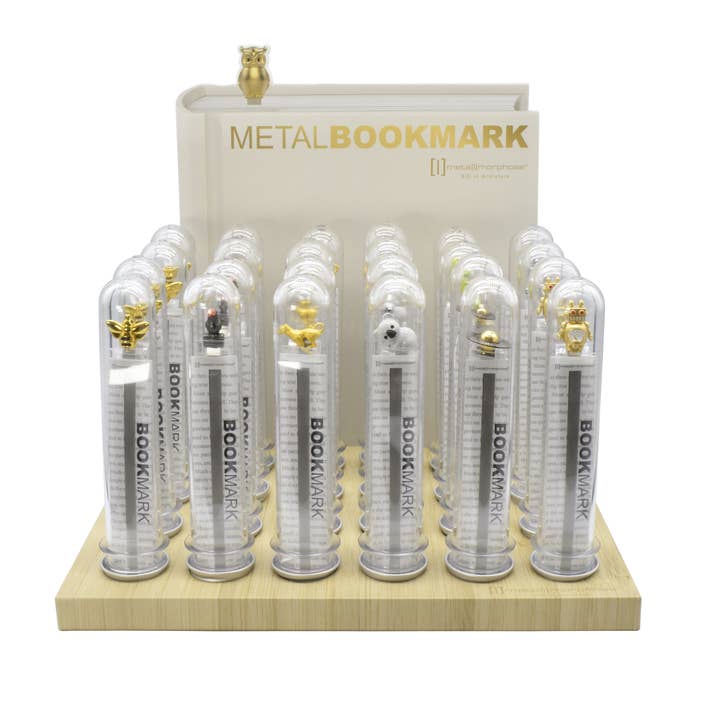 Anew International Corp. - Wholesale Retailer Display - Paper & Novelty - BAMBOO BOOKMARK DISPLAYER / HOLDS 24 UNITS1